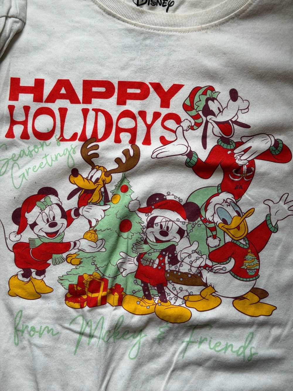 Disney Mickey Mouse Holiday Graphic Tee